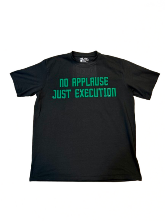 Men's TOP CTRL Statement T-Shirt - Black / Green