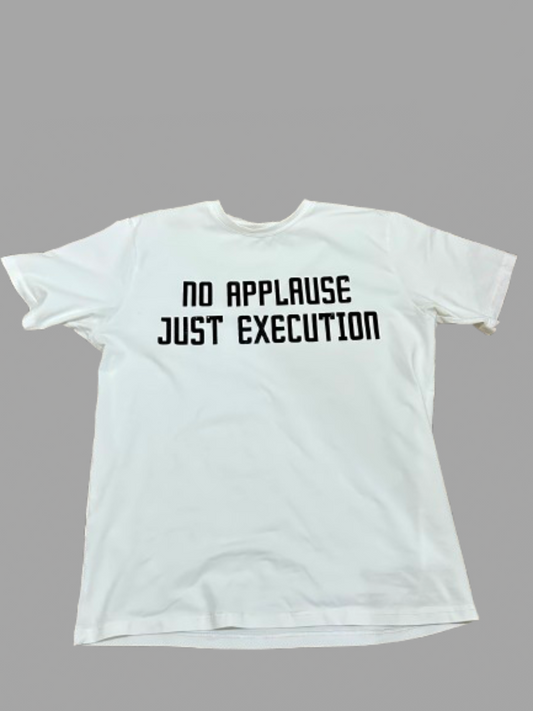 Men's TOP CTRL Statement T-Shirt - White/Black