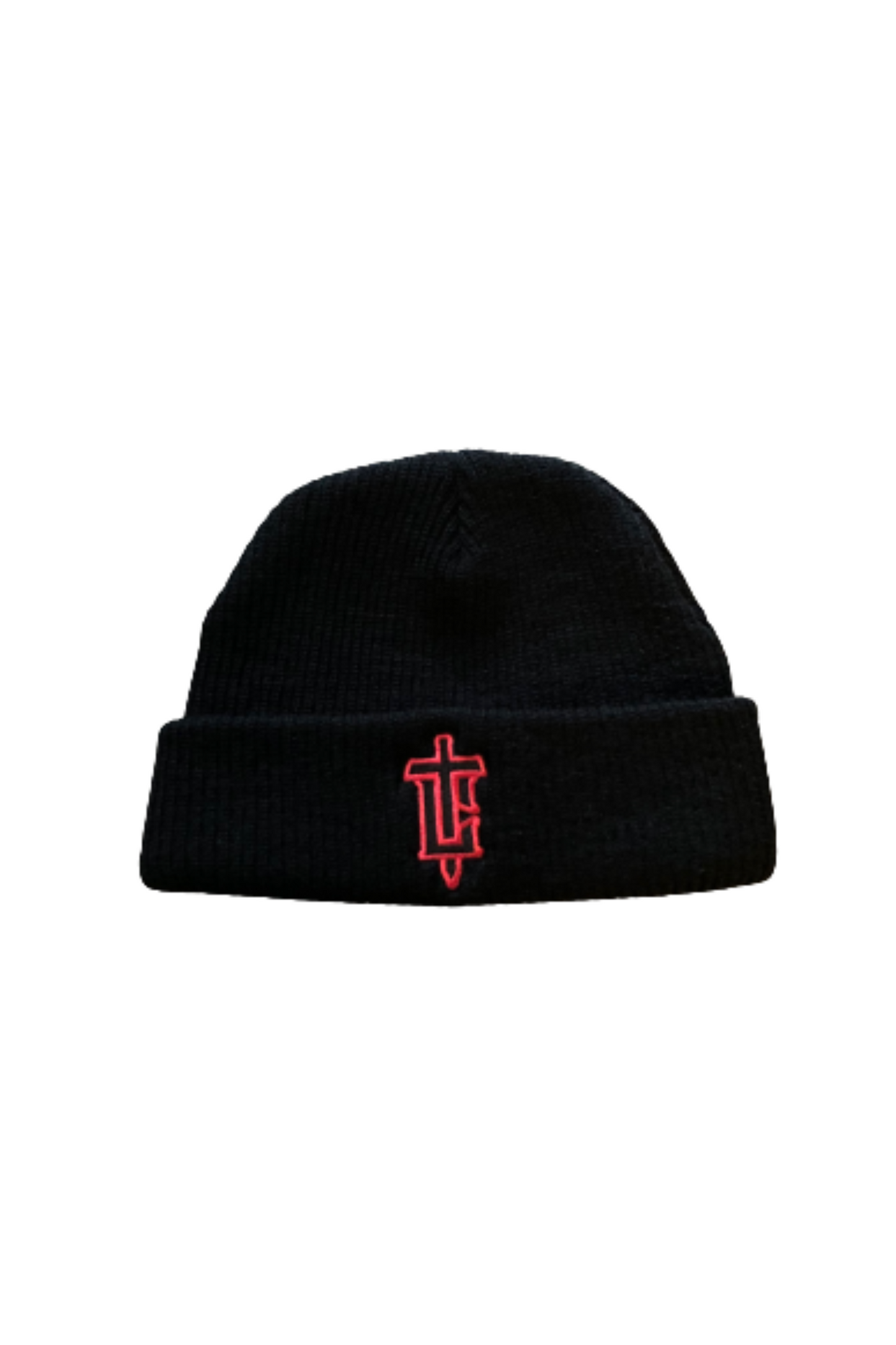 TOP CTRL Beanie - Black / Red