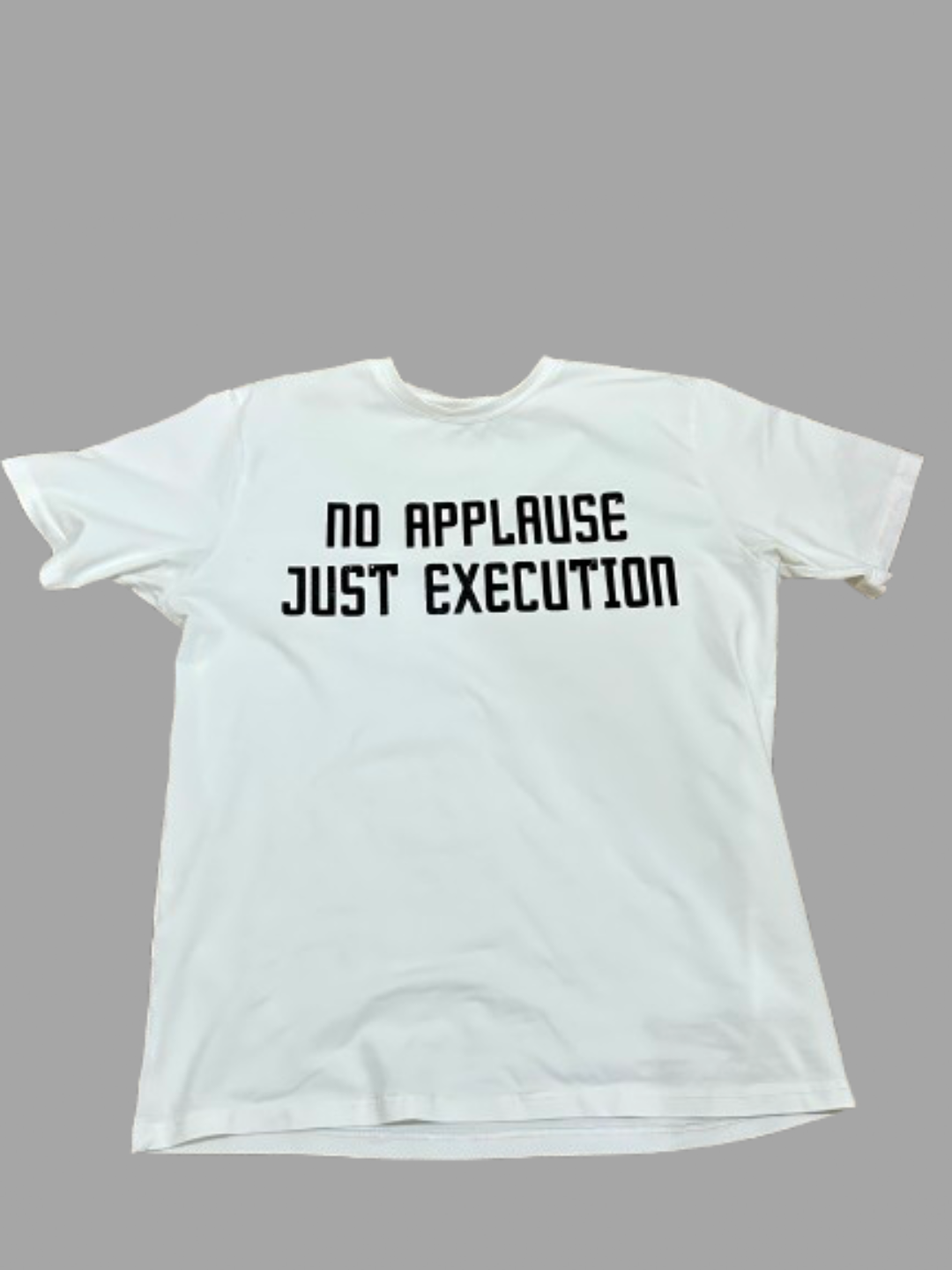 Men's TOP CTRL Statement T-Shirt - White/Black